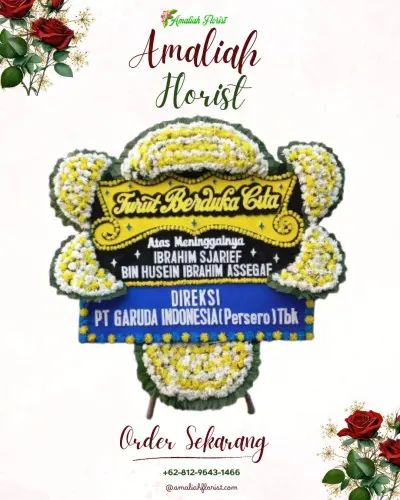 Papan Bunga Duka di Jurangmangu